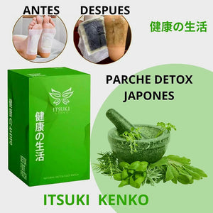 Parche desintoxicante - ITSUKI KENKO "Llegaron para aliviarnos, no dejes de usarlos"