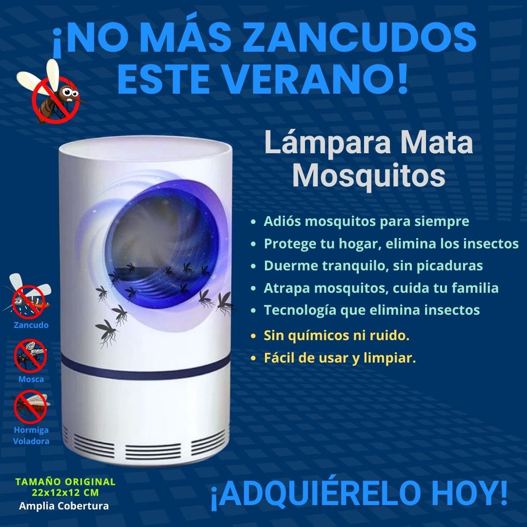 LAMPARA MATA INSECTOS USB CON LUZ LED 