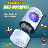 LAMPARA MATA INSECTOS USB CON LUZ LED "Acaba con los zancudos y mosquitos"